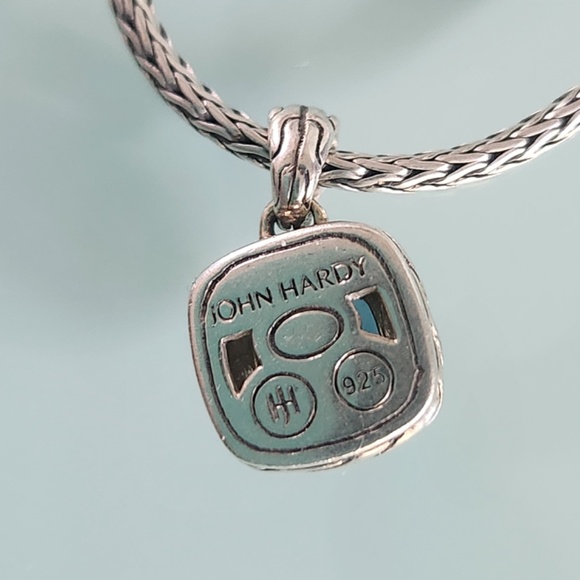 John Hardy Sterling Silver & Labradorite Classic Chain Necklace, NWOT - Picture 3 of 16